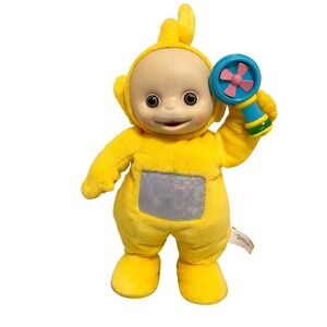 Vintage Teletubbies Magic Dancing Laa-Laa 15" Toy 2004 Lights Up Talks Sings